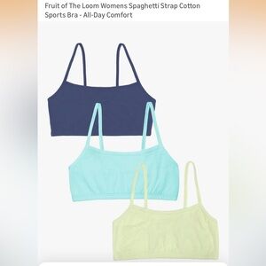 Fruit of the Loom 🏋️‍♀️ Bralette 🛍️